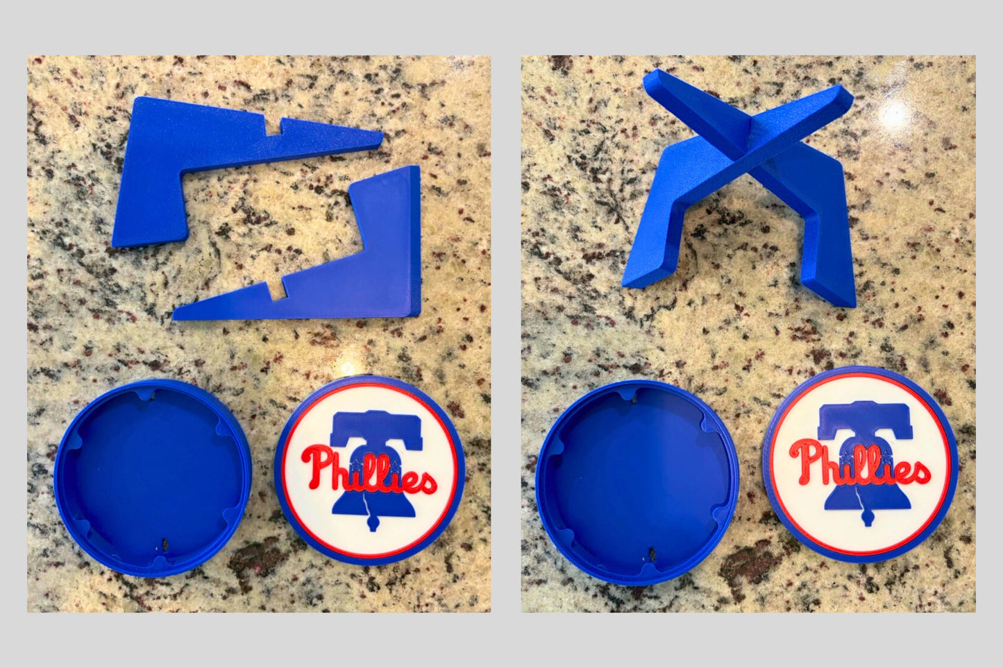 Customized Philadelphia Phillies 3D Decorative Box: Unique MLB Baseball Fan Gift for Sports Decor Tiki-Taka3D