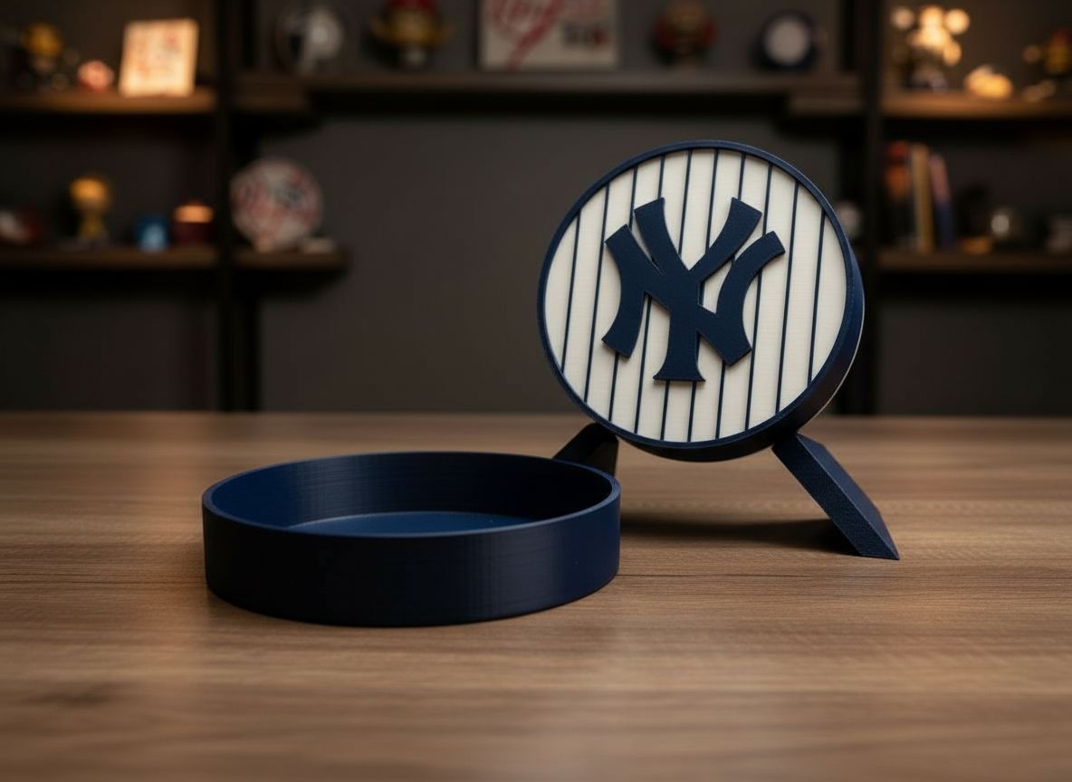 New York Yankees Pinstripe 3D Decorative Box