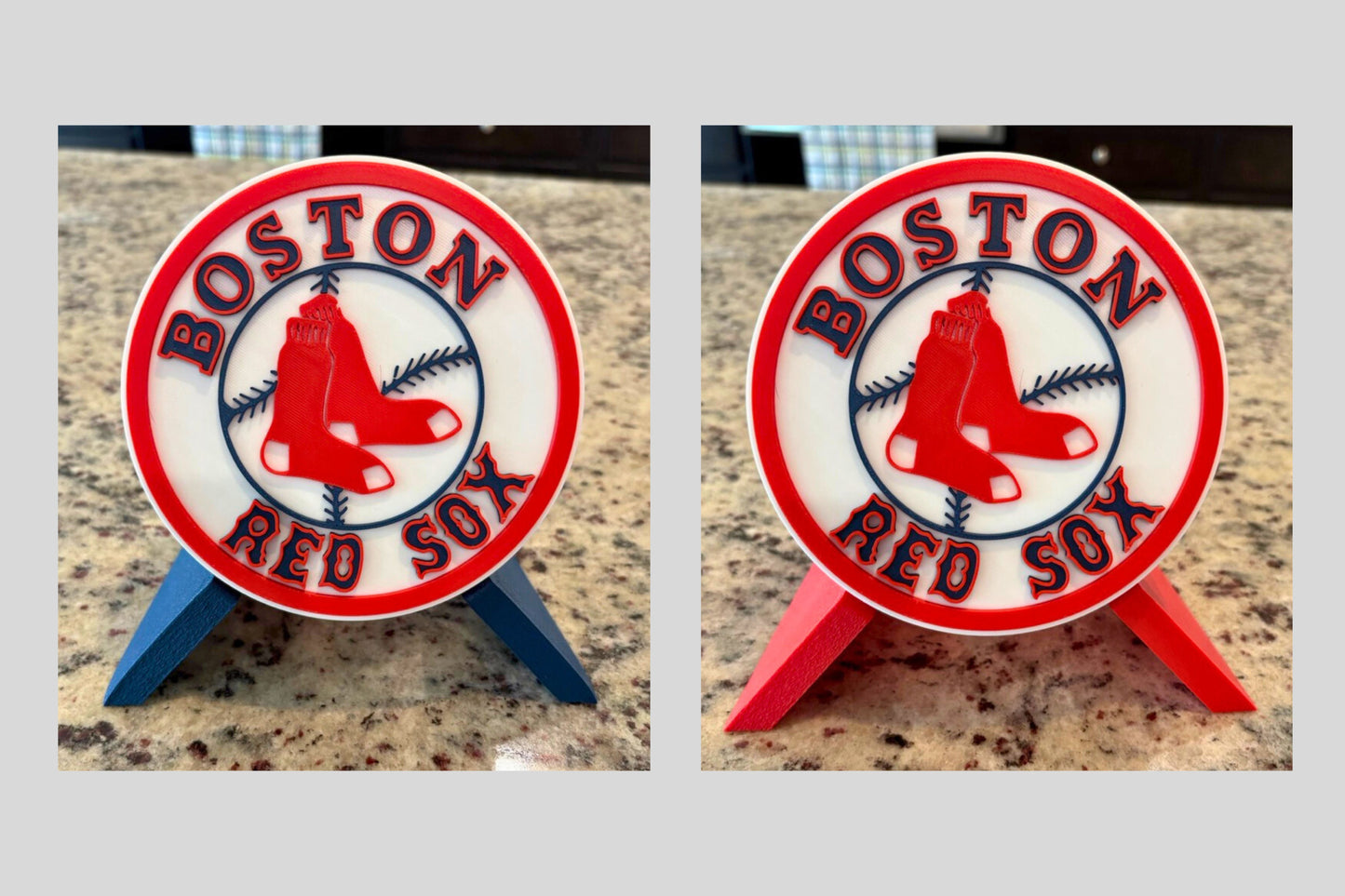 Customized Boston Red Sox 3D Decorative Box: Unique MLB Baseball Fan Gift for Sports Decor Tiki-Taka3D