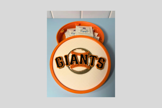 Customized San Francisco Giants 3D Decorative Box: Unique MLB Baseball Fan Gift for Sports Decor Tiki-Taka3D
