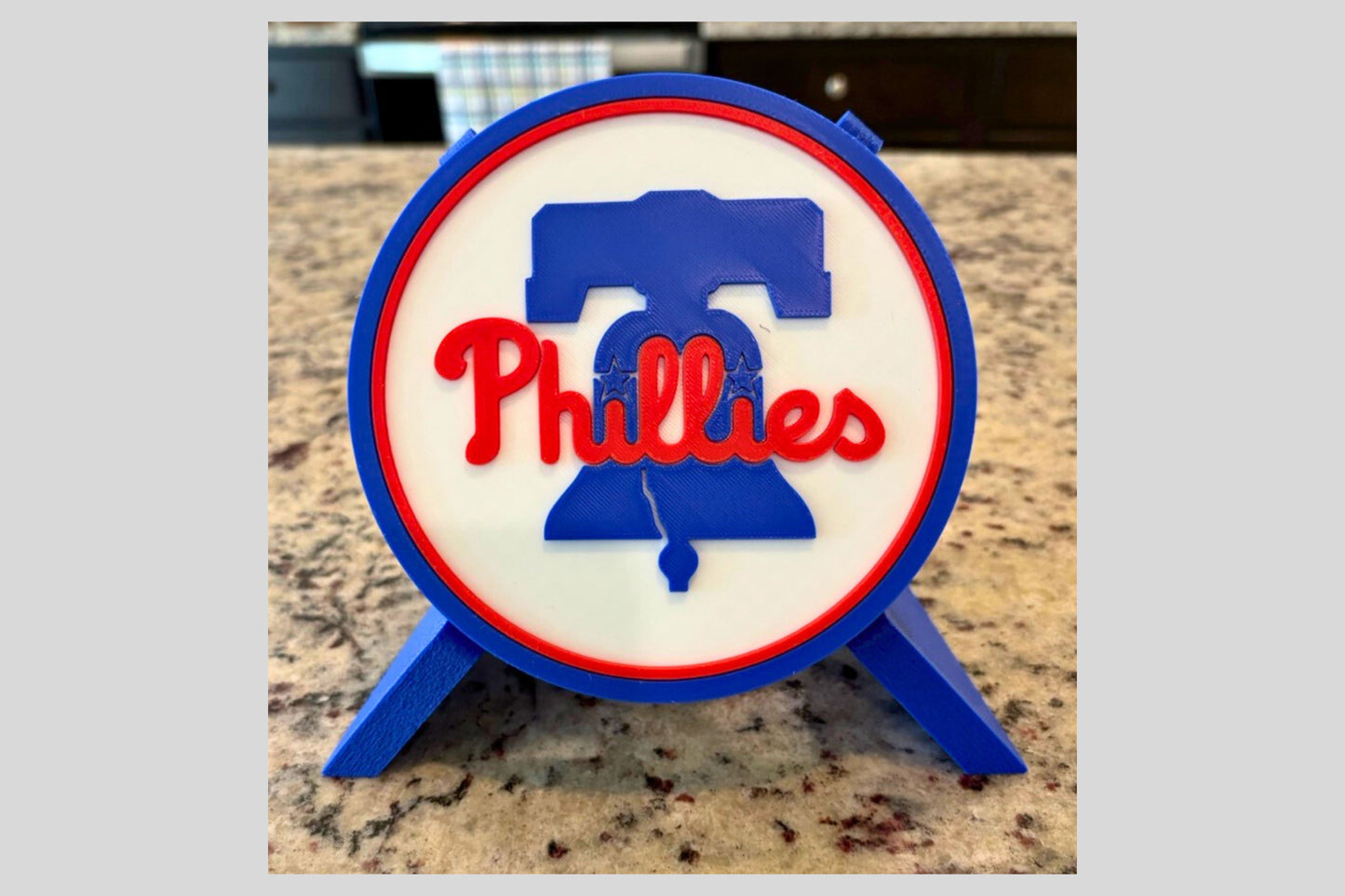 Customized Philadelphia Phillies 3D Decorative Box: Unique MLB Baseball Fan Gift for Sports Decor Tiki-Taka3D