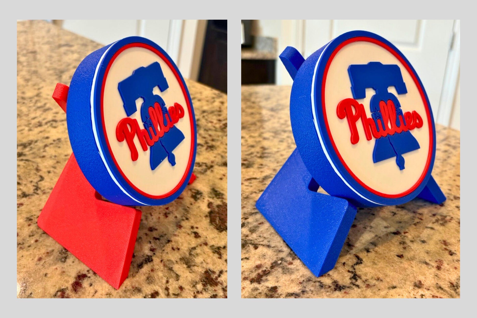 Customized Philadelphia Phillies 3D Decorative Box: Unique MLB Baseball Fan Gift for Sports Decor Tiki-Taka3D