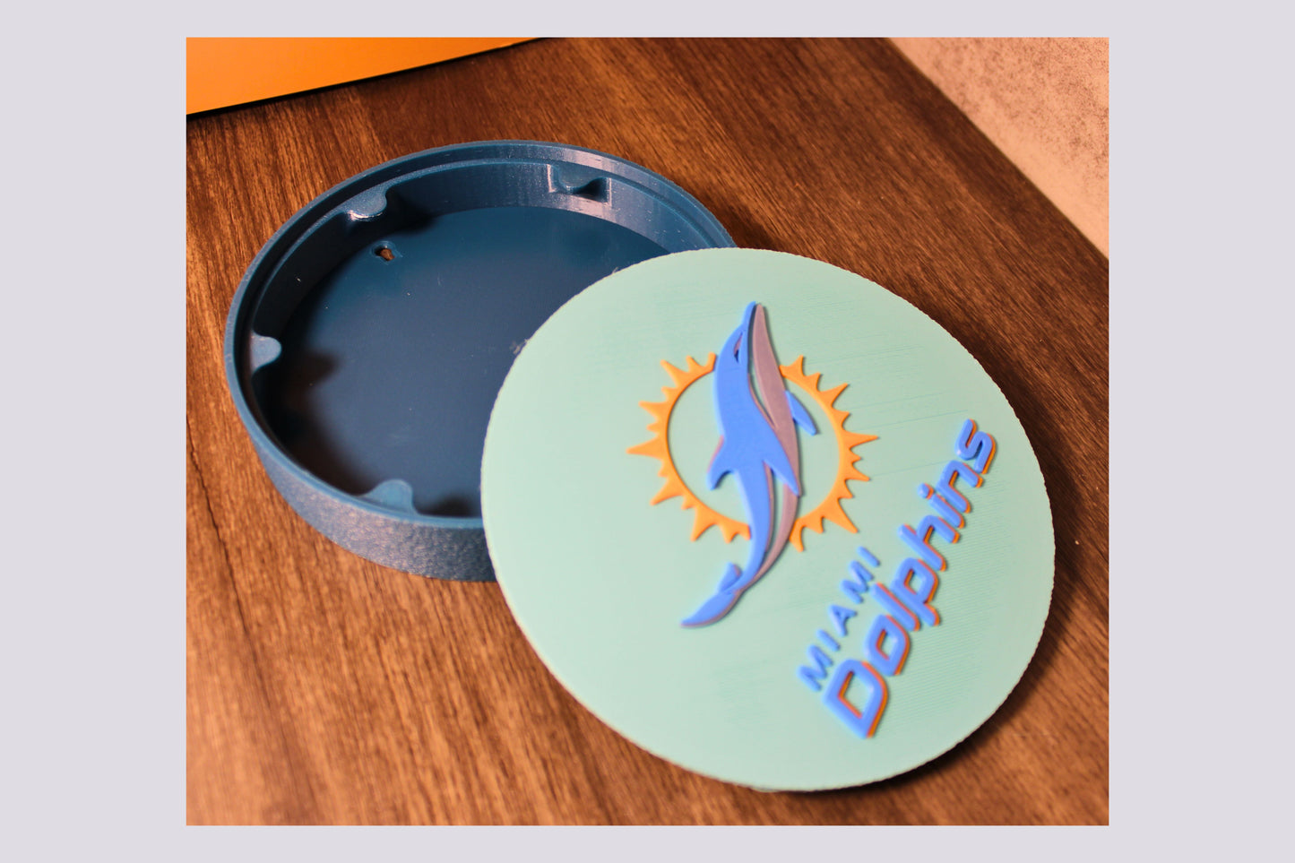 Dolphins 3D Decorative Box or Keepsake | Magnetic Compartment Tiki-Taka3D