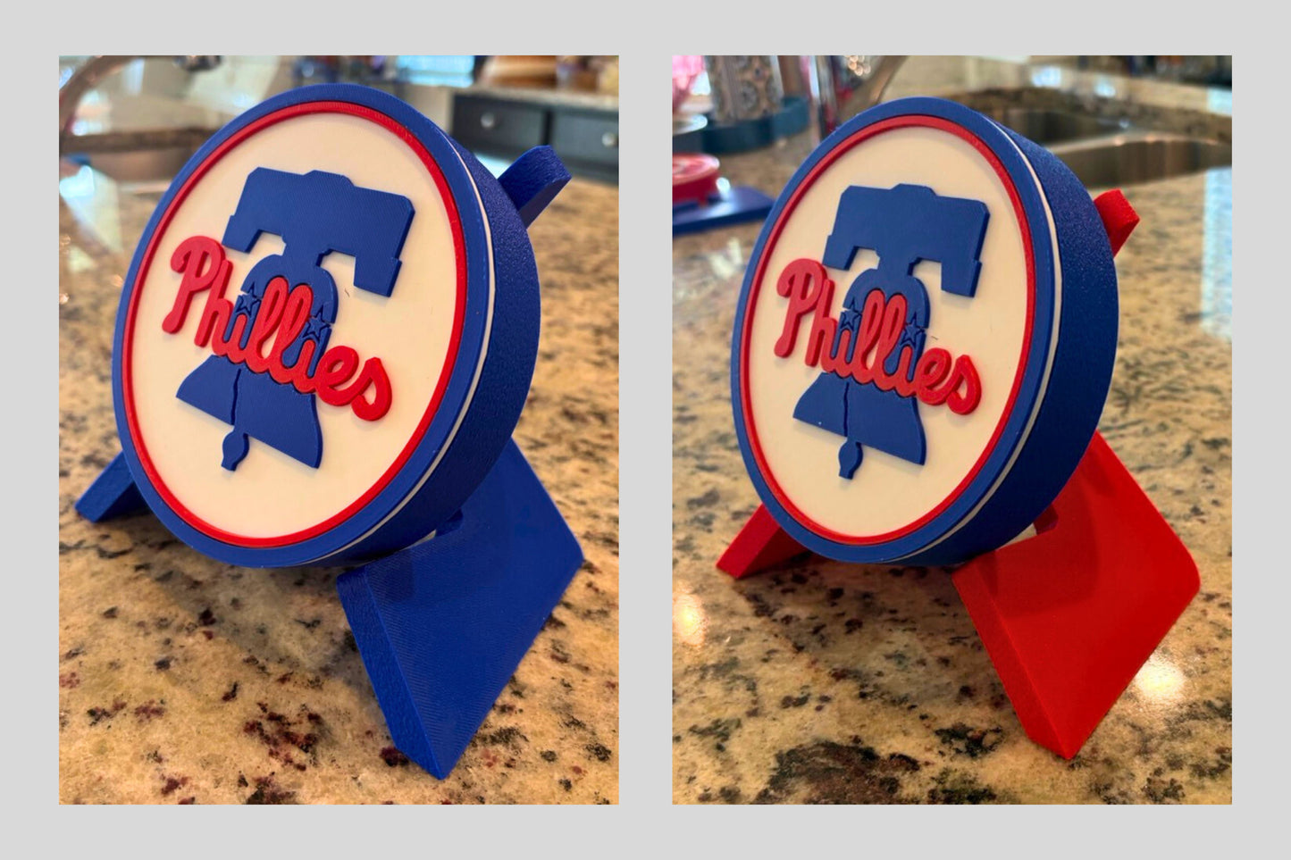 Customized Philadelphia Phillies 3D Decorative Box: Unique MLB Baseball Fan Gift for Sports Decor Tiki-Taka3D