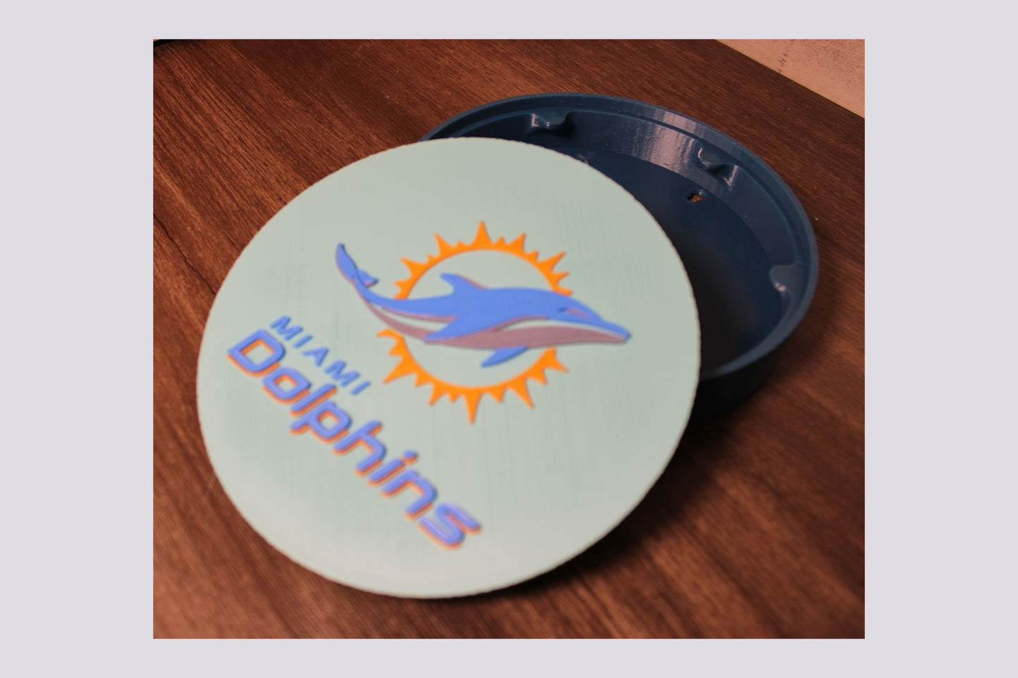 Dolphins 3D Decorative Box or Keepsake | Magnetic Compartment Tiki-Taka3D