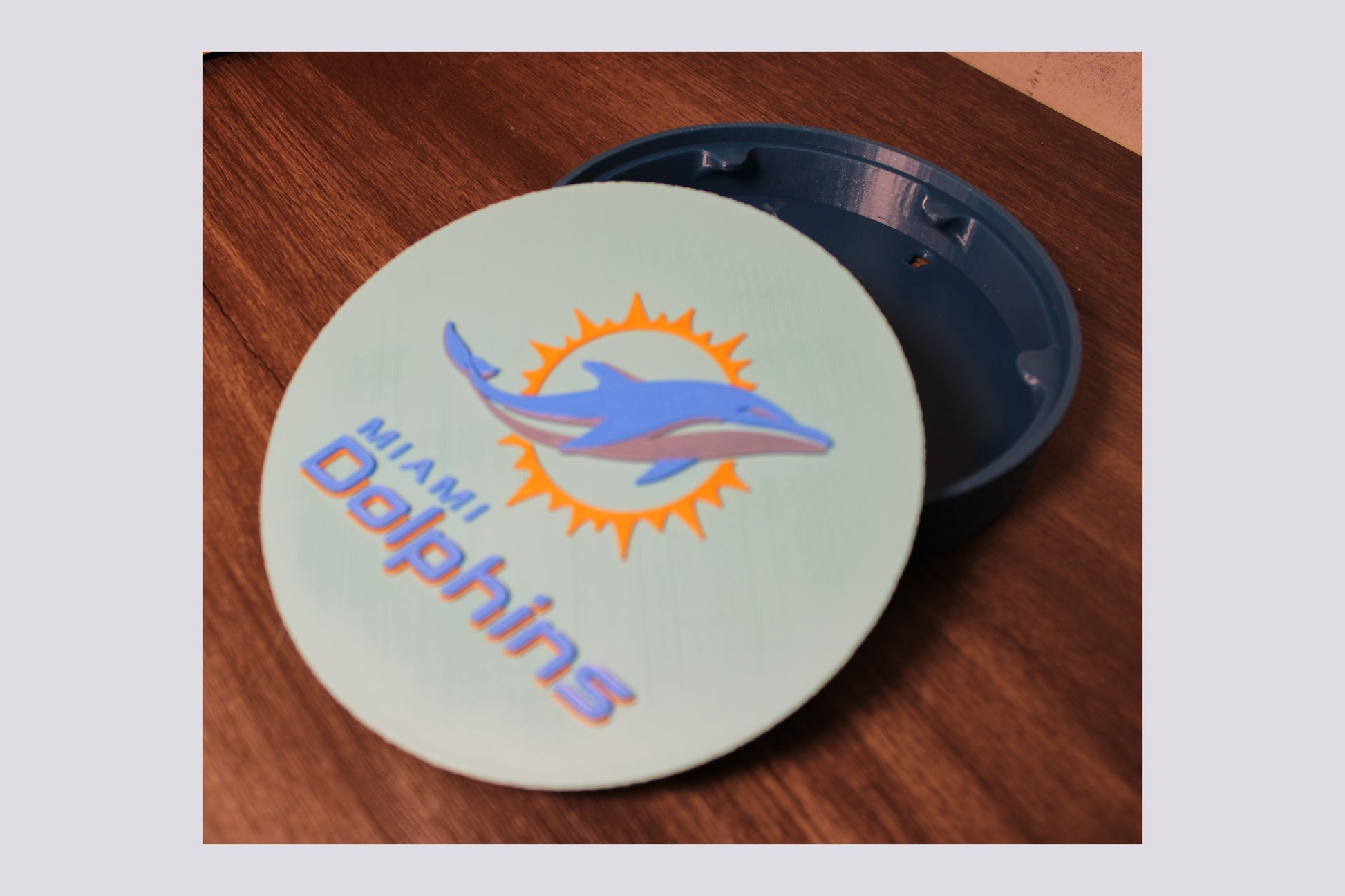 Dolphins 3D Decorative Box or Keepsake | Magnetic Compartment Tiki-Taka3D