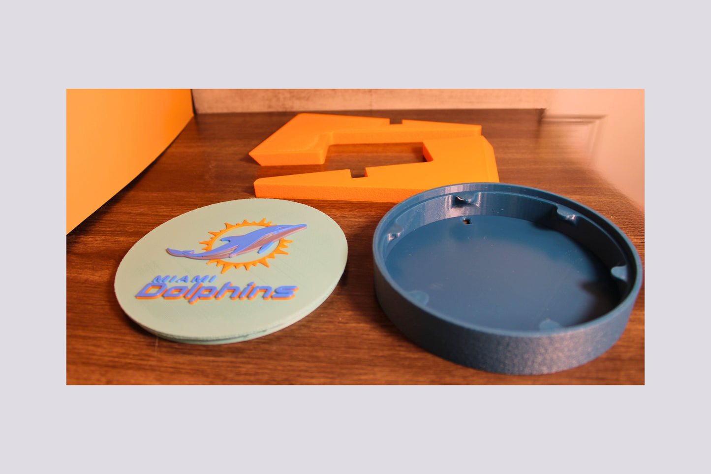 Dolphins 3D Decorative Box or Keepsake | Magnetic Compartment Tiki-Taka3D