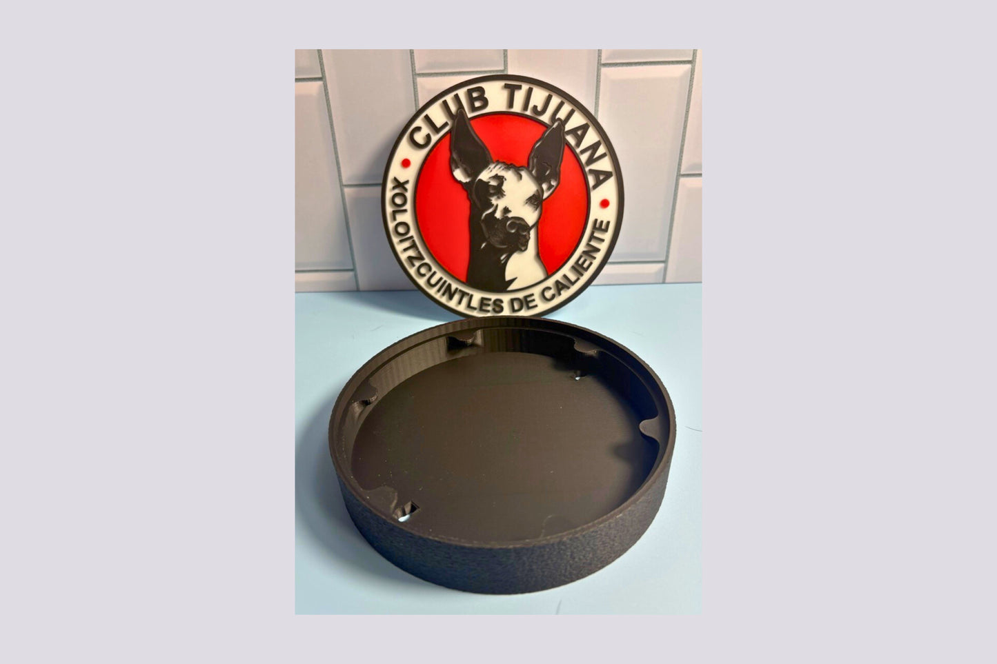 Xolos de Tijuana 3D Decorative Box Keepsake | Unique Soccer Fan Art Tiki-Taka3D