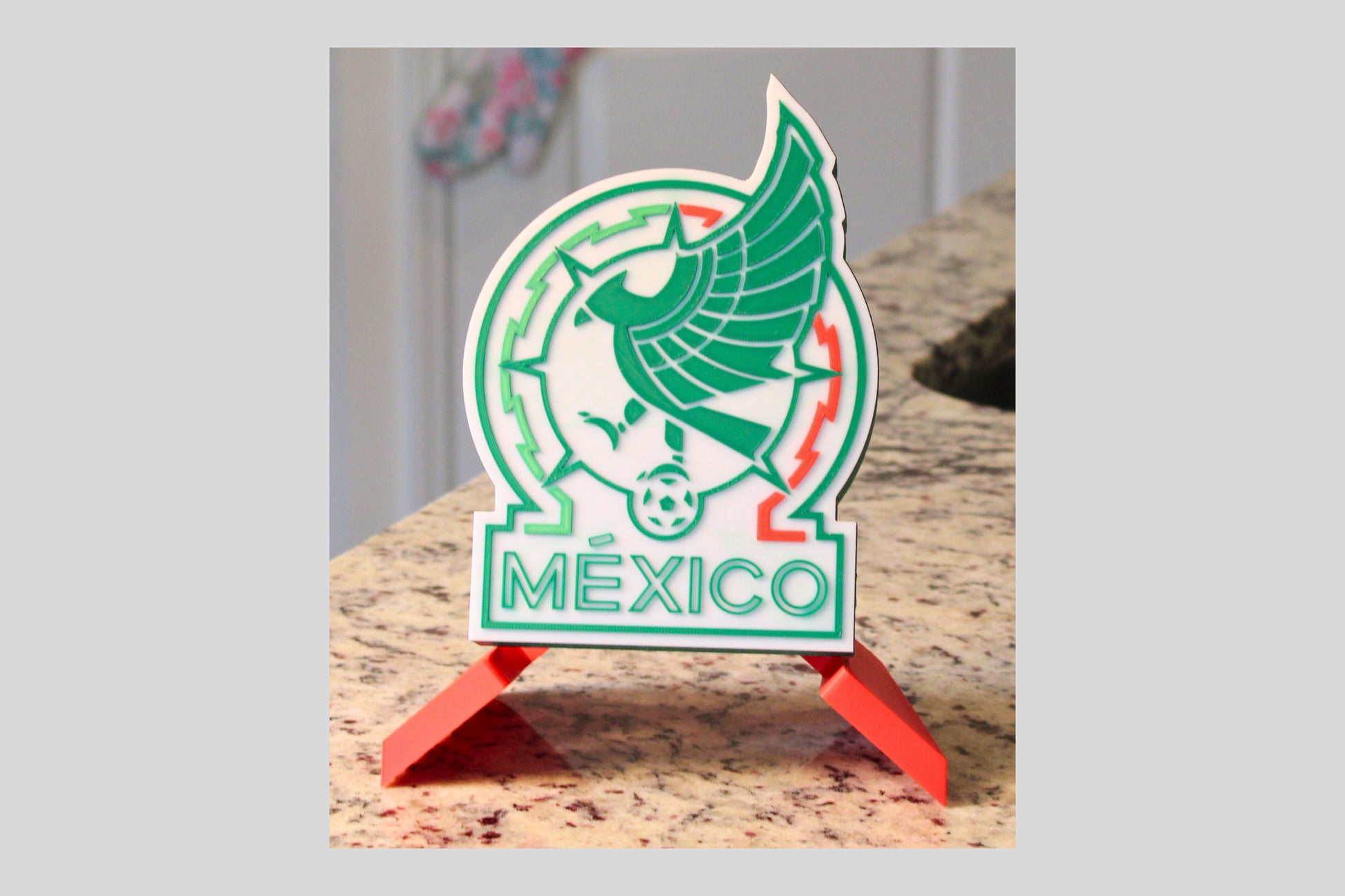 Mexico National Team 3D Decorative Box – Soccer Dad Gift & Man Cave Decor My Store