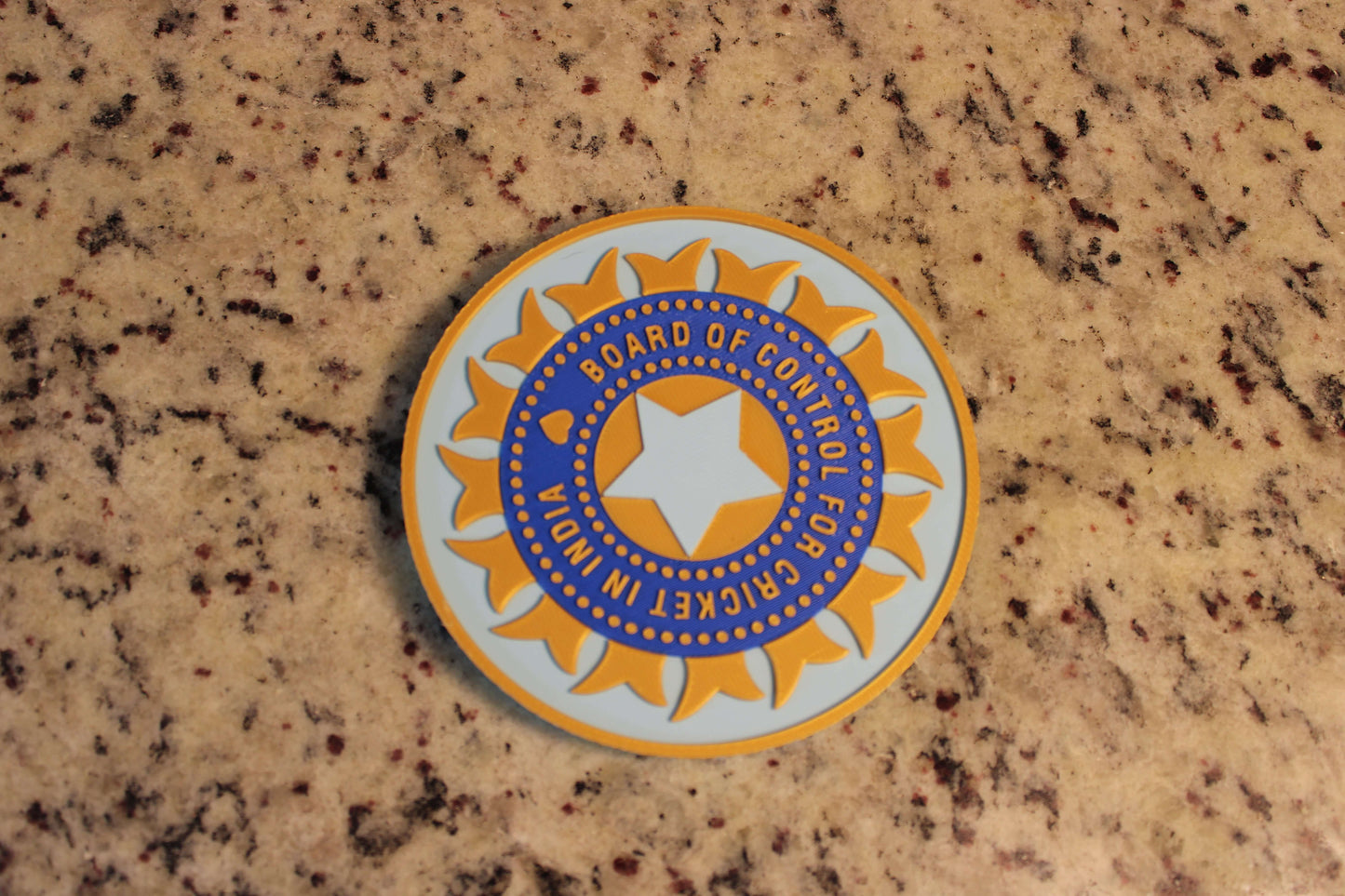 Official India Cricket BCCI 3D Decorative Box – Customizable Fan Art & Desk Decor Tiki-Taka3D