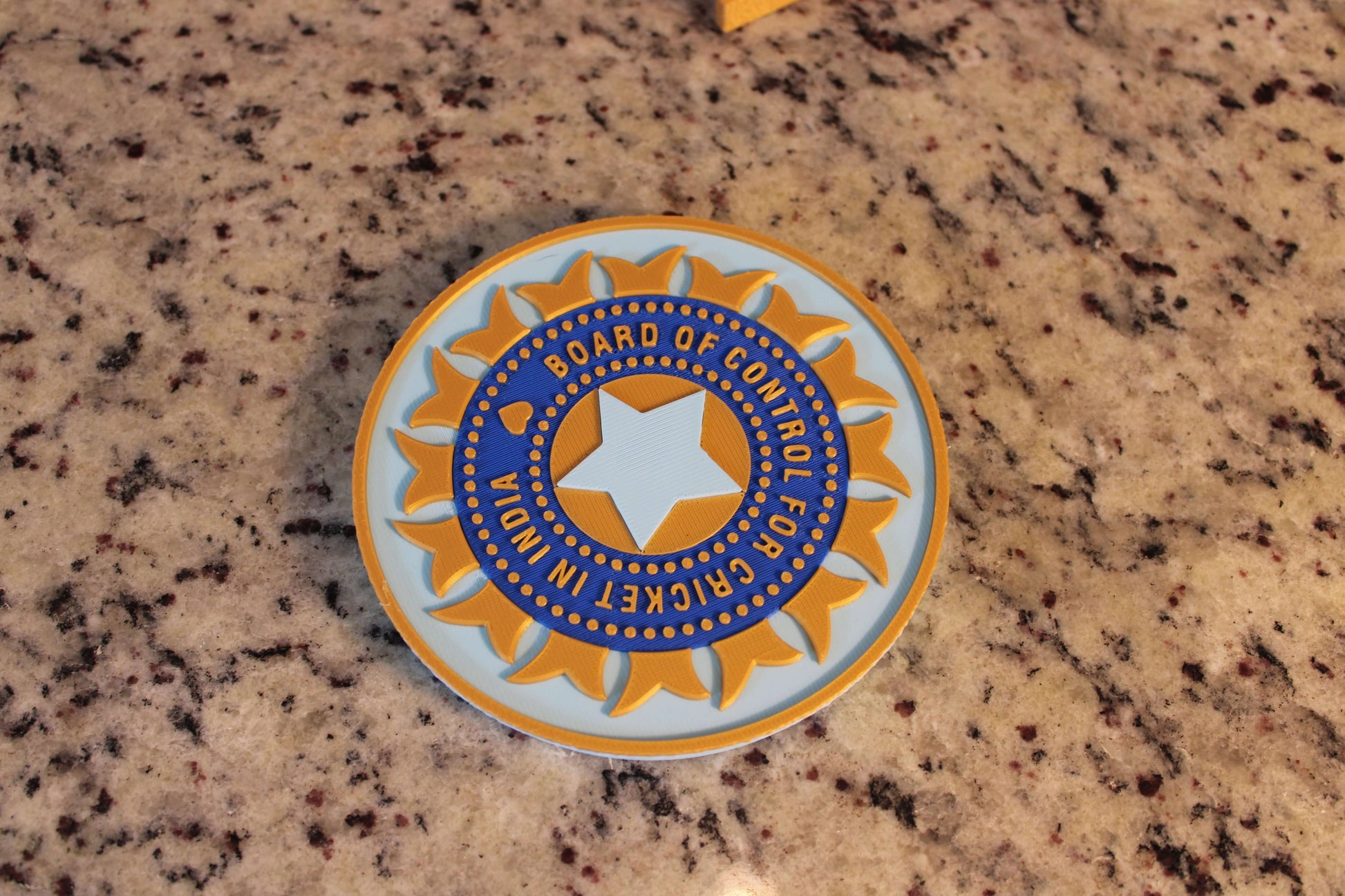 Official India Cricket BCCI 3D Decorative Box – Customizable Fan Art & Desk Decor Tiki-Taka3D