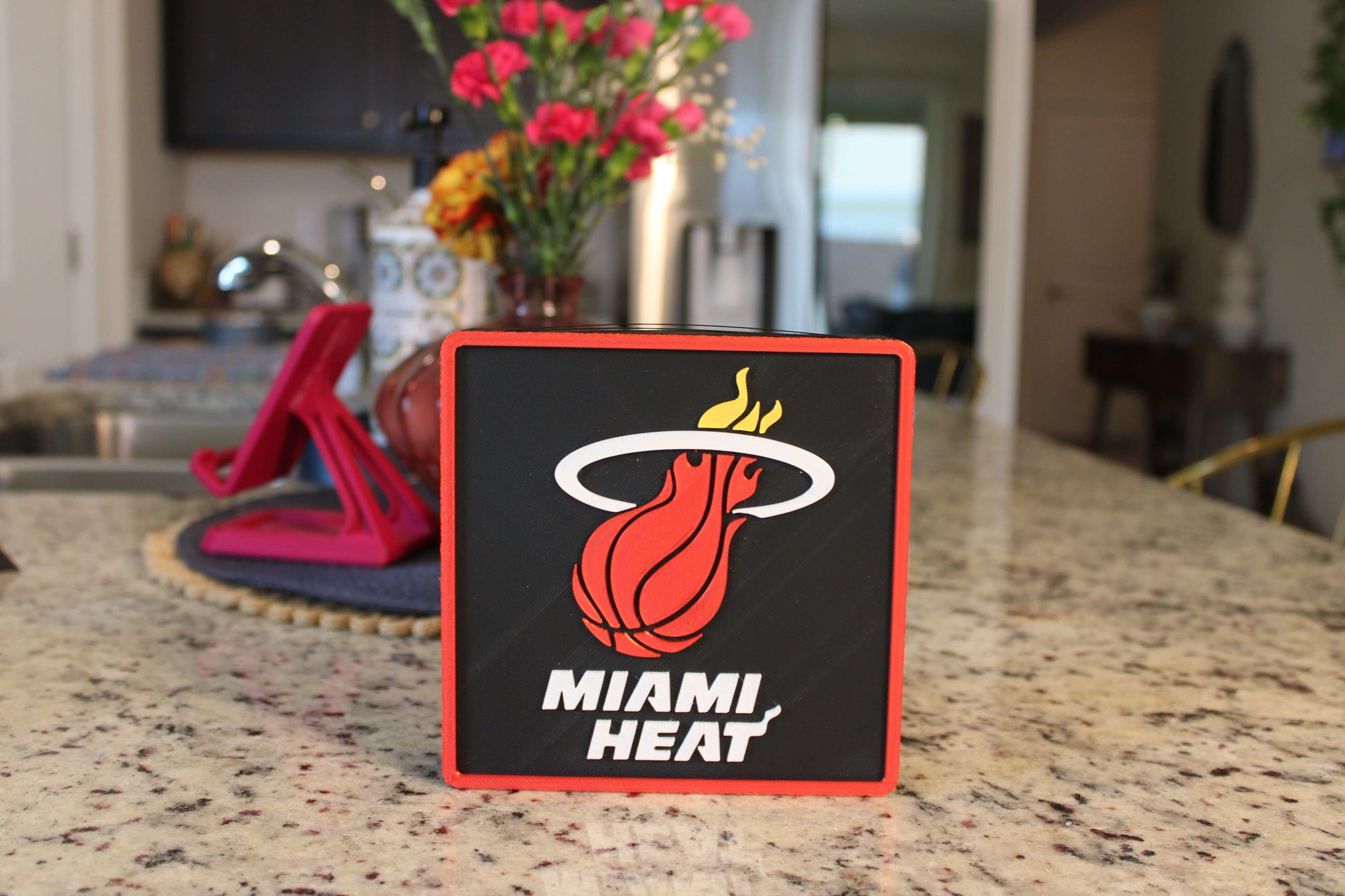 Man Cave Sign - Customized Heat 3D Decorative Box. Tiki-Taka3D