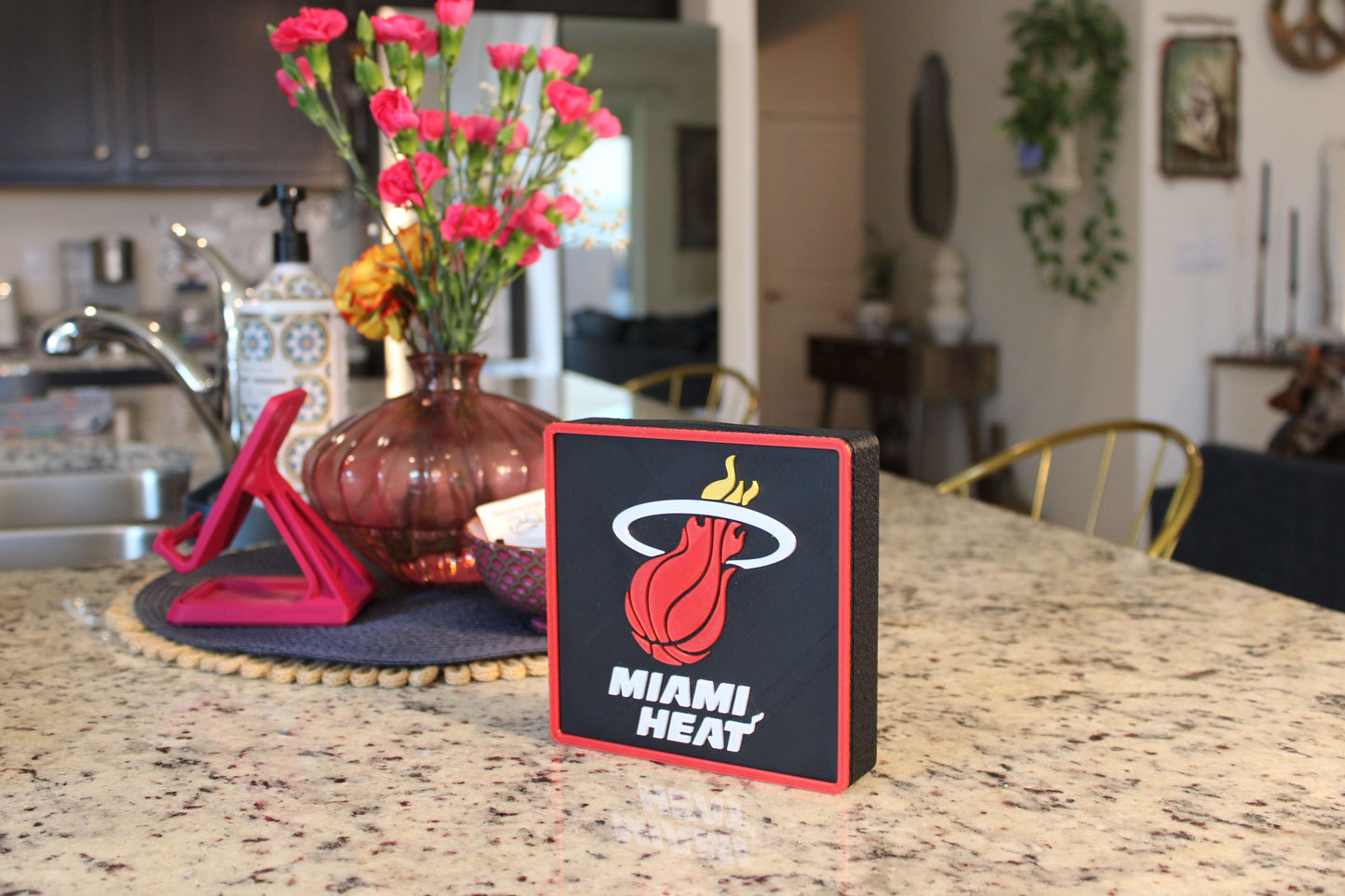 Man Cave Sign - Customized Heat 3D Decorative Box. Tiki-Taka3D