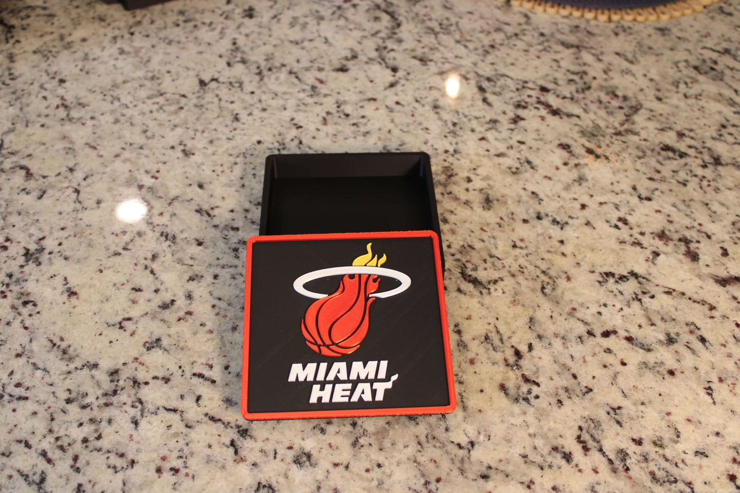 Man Cave Sign - Customized Heat 3D Decorative Box. Tiki-Taka3D