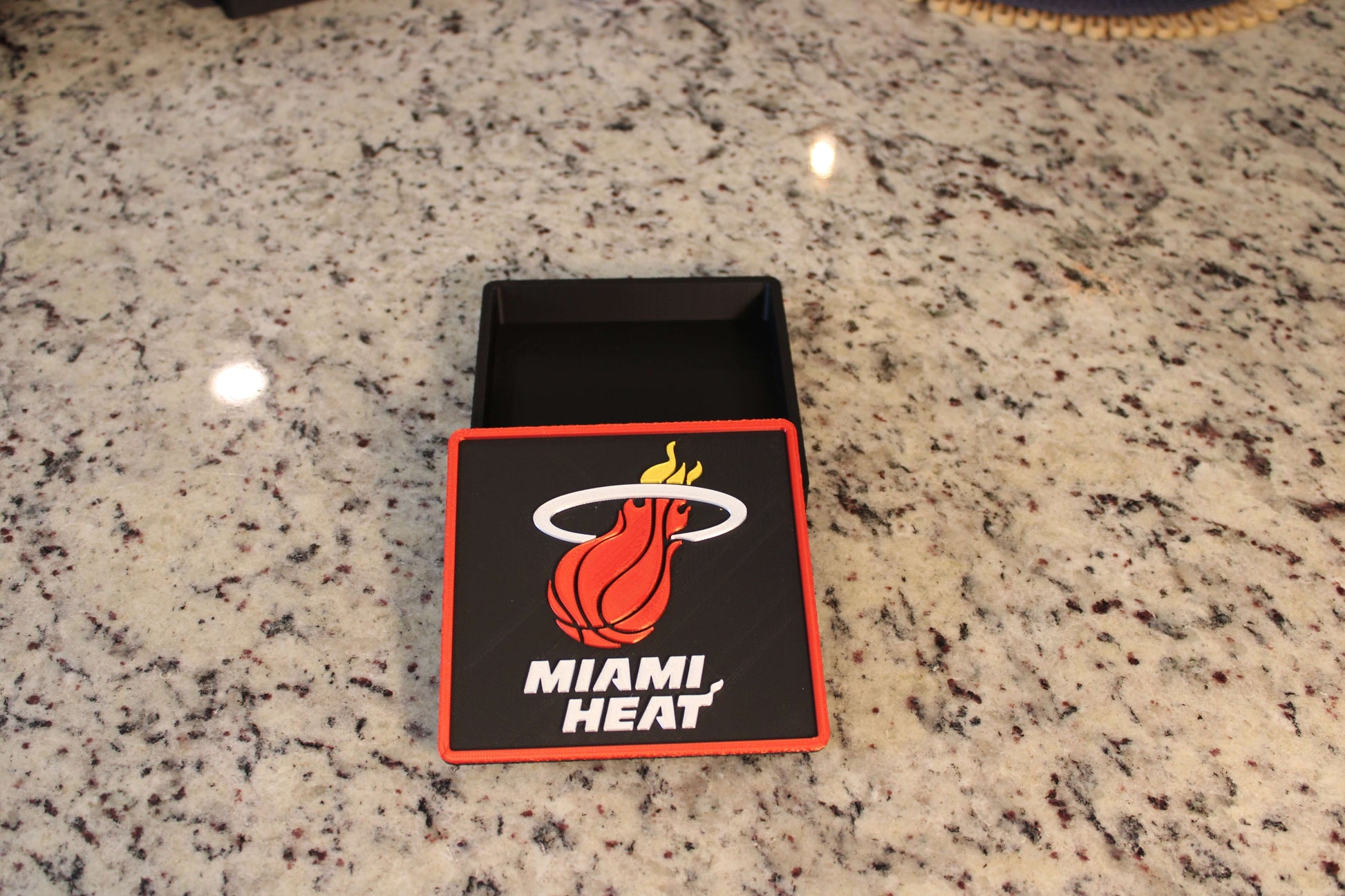 Man Cave Sign - Customized Heat 3D Decorative Box. Tiki-Taka3D