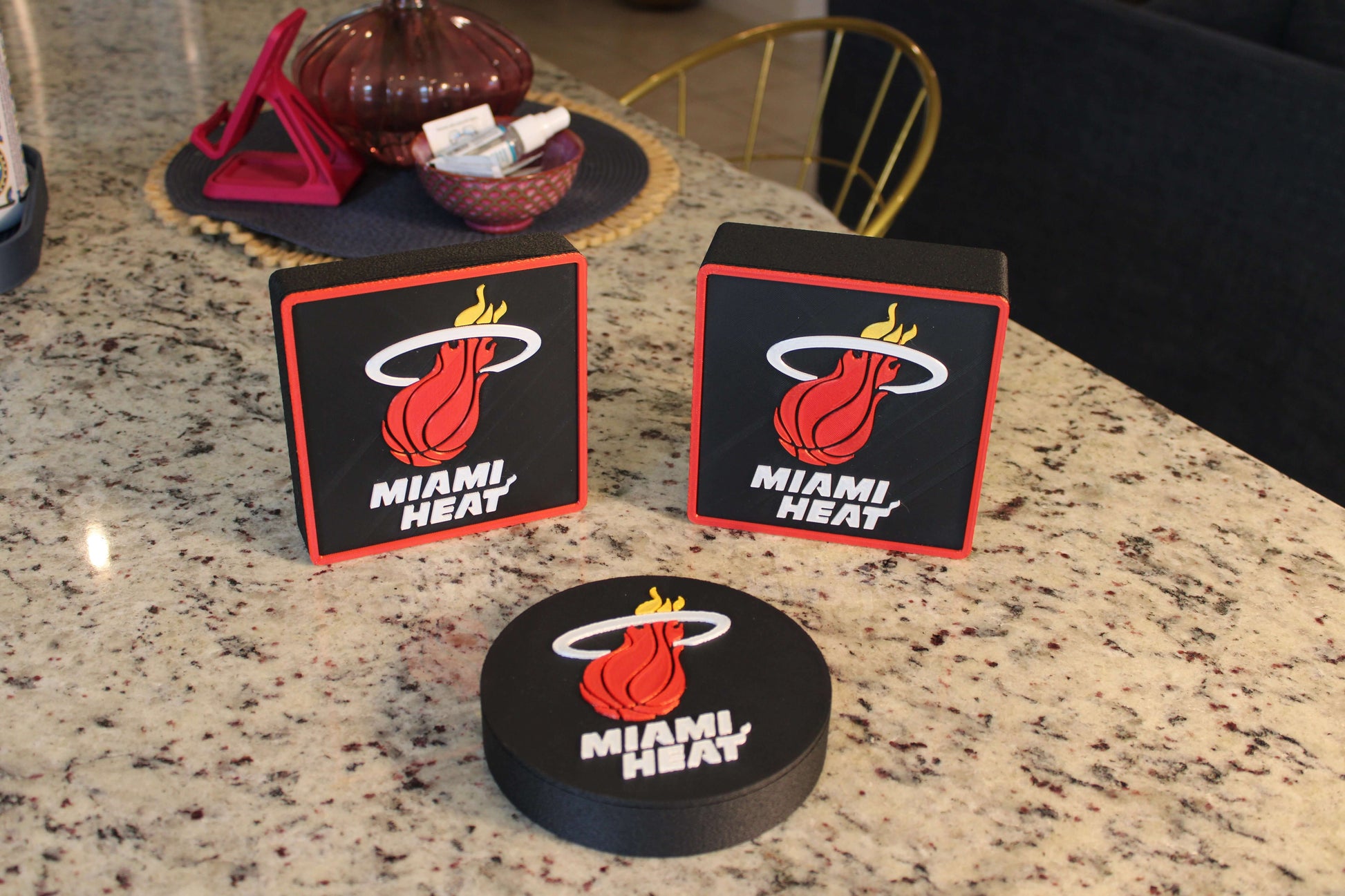 Man Cave Sign - Customized Heat 3D Decorative Box. Tiki-Taka3D
