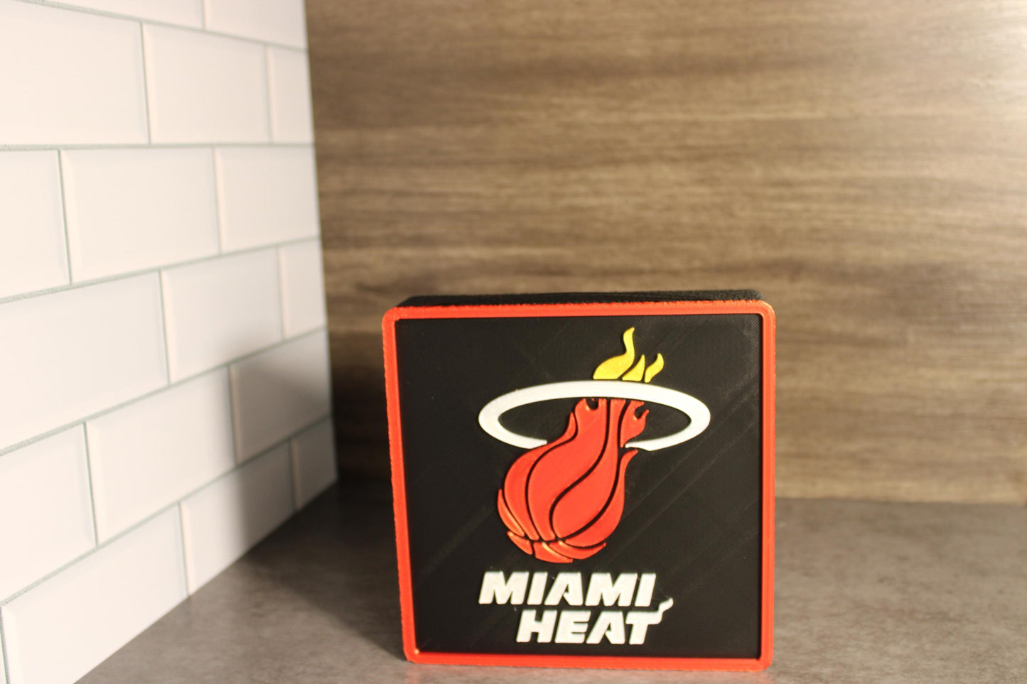 Miami Heat 3D Printed Decorative Box