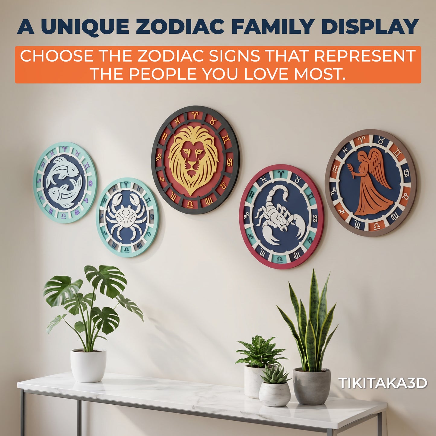 Zodiac Wall Art — slot4 family display
