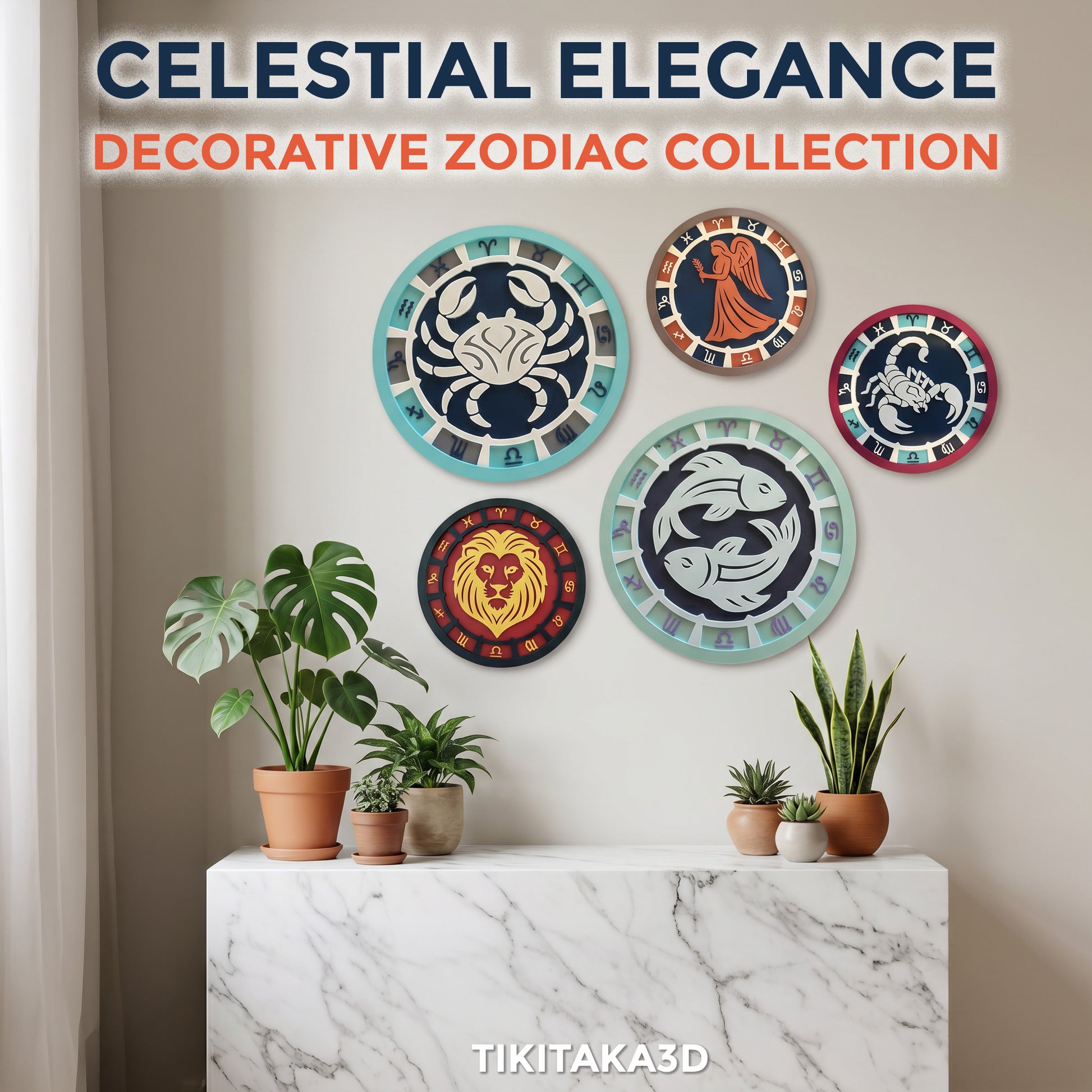 Zodiac Wall Art — slot5 celestial