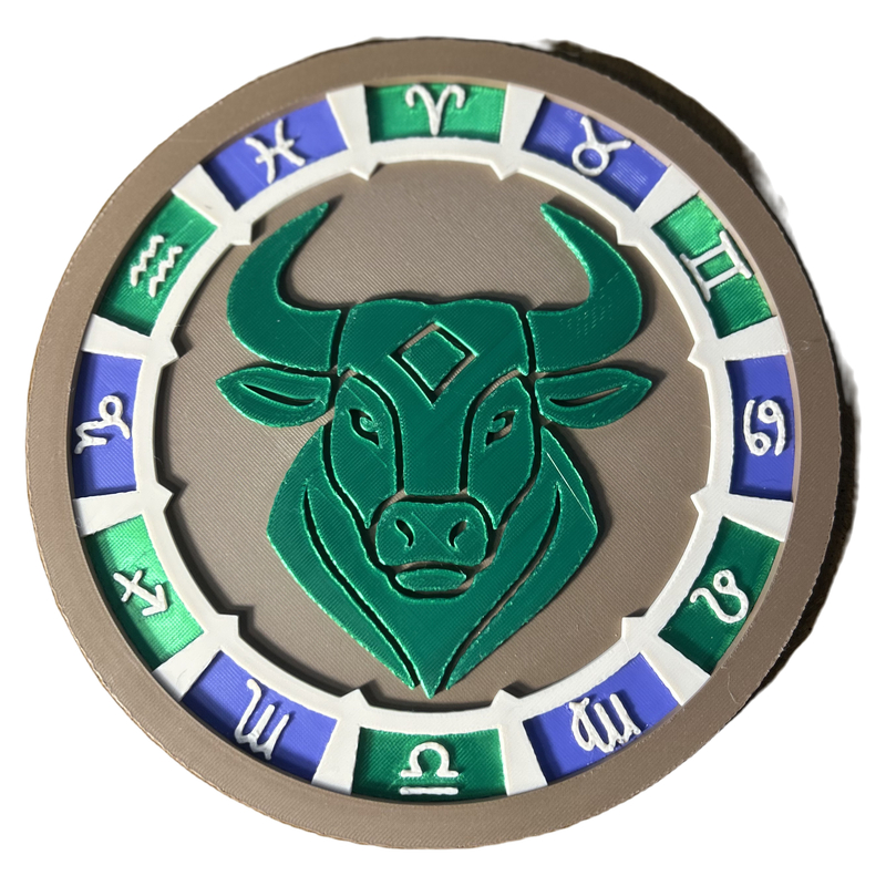 Real Taurus medallion